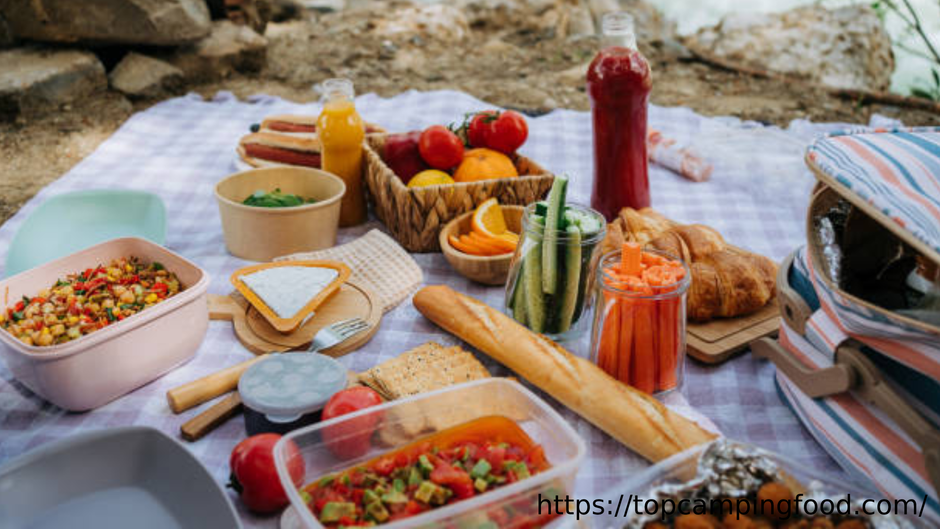 vegan camping food